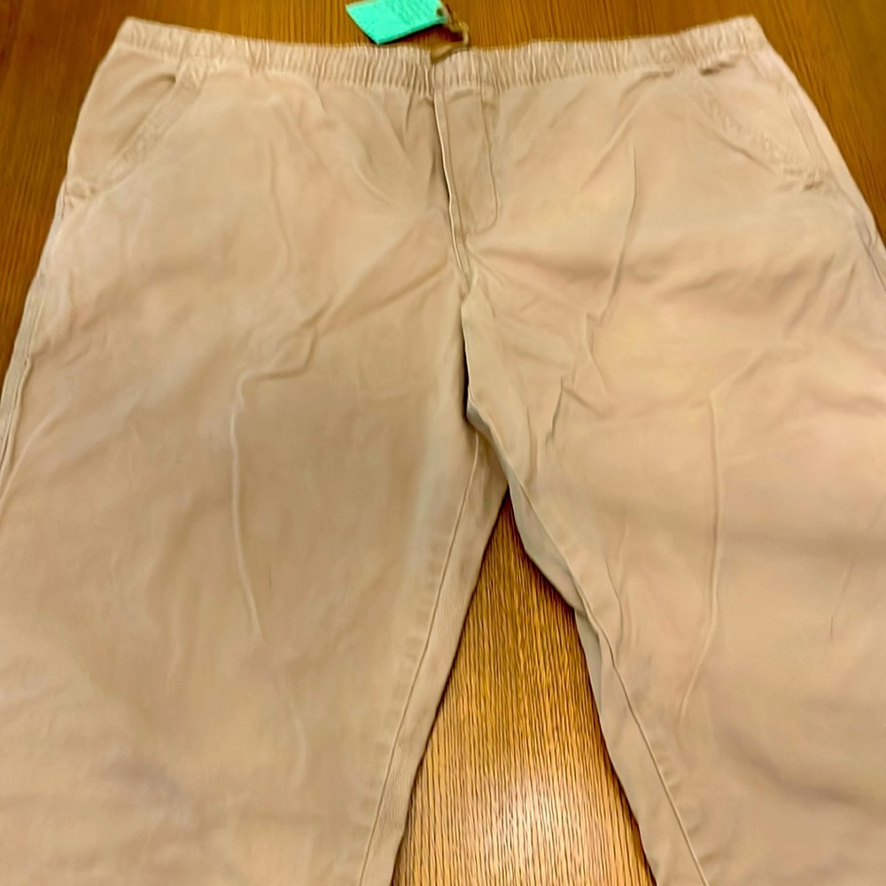 Islander Men’s Tan Twill Drawstring Pants